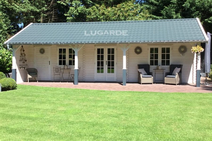 Lugarde Blokhut Daimy (met overkapping) B57 - 950x500 cm