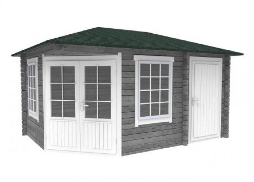 Blokhut 4355 300x440 cm - gecoat