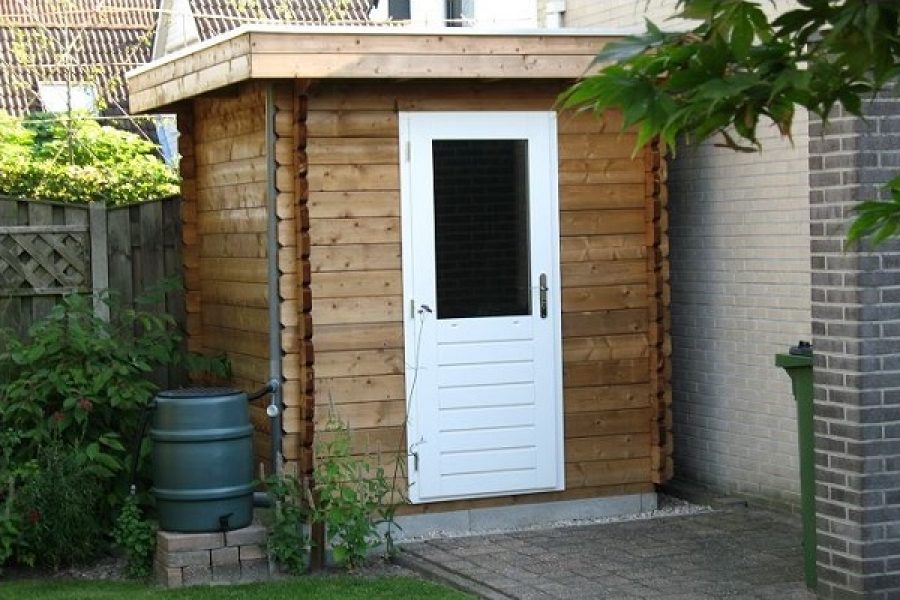 Blokhut/Tuinhuis Groningen 200x200 cm 28 mm