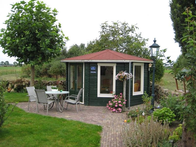 Blokhut Lynn 438x438cm - geïmpregneerd