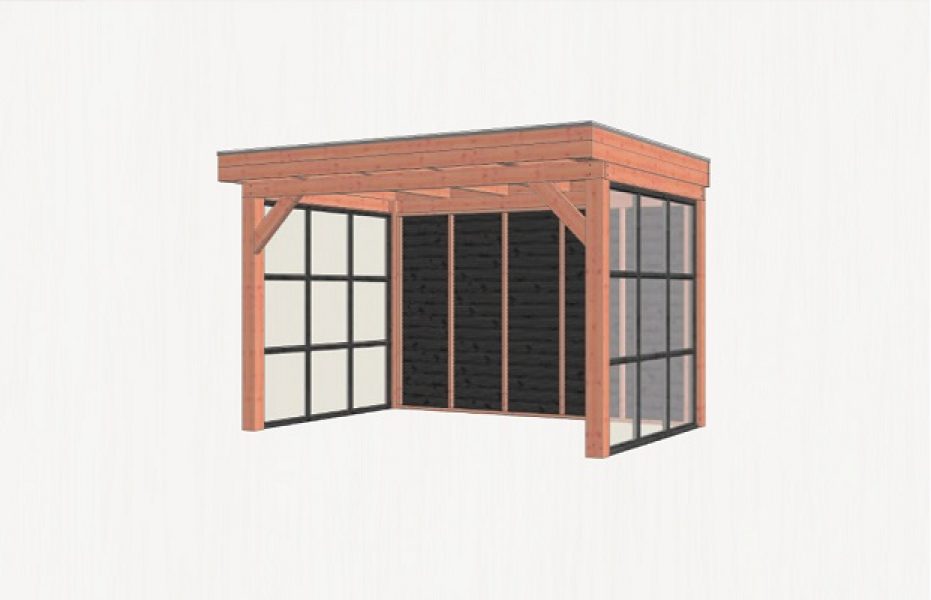 Buitenverblijf Refter XL 375x285 cm - Combinatie 1