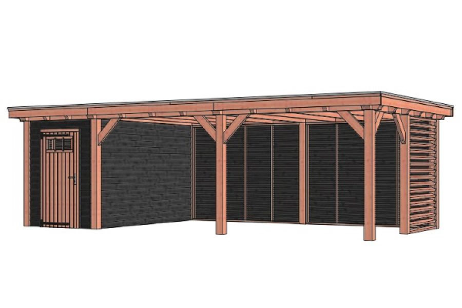 Buitenverblijf Siena 820x415 cm - Combinatie 1