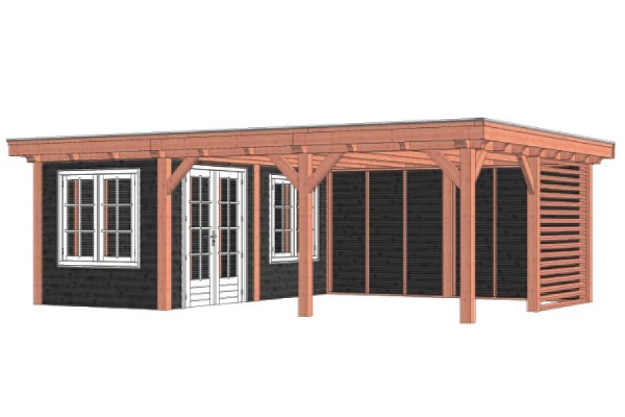 Buitenverblijf Toscane 785x545 cm - Combinatie 1