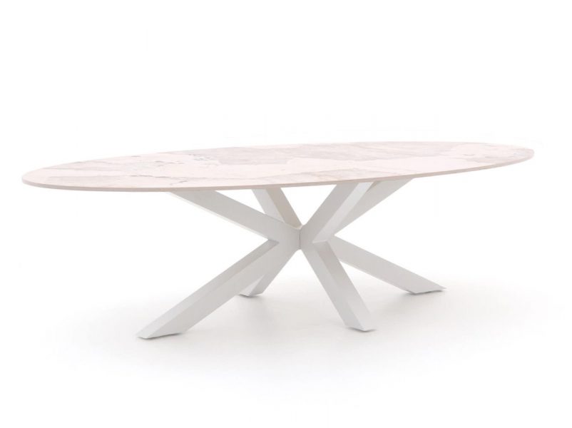 Bellagio Induno Ellips dining tuintafel 280x130cm - Laagste prijsgarantie!