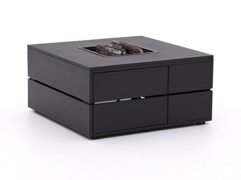 Cosipure lounge vuurtafel 100x100x50cm - Laagste prijsgarantie!