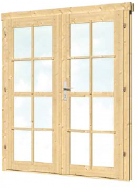 Dubbele deur DL8 B159xH188cm