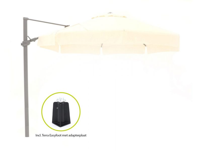 Shadowline Memphis zweefparasol ø 350cm - Laagste prijsgarantie!