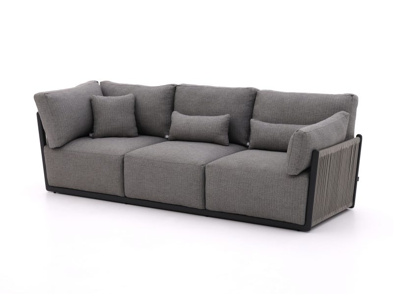 SUNS Sorrento lounge tuinbank 265cm incl. hoekelement rechts - Laagste prijsgarantie!