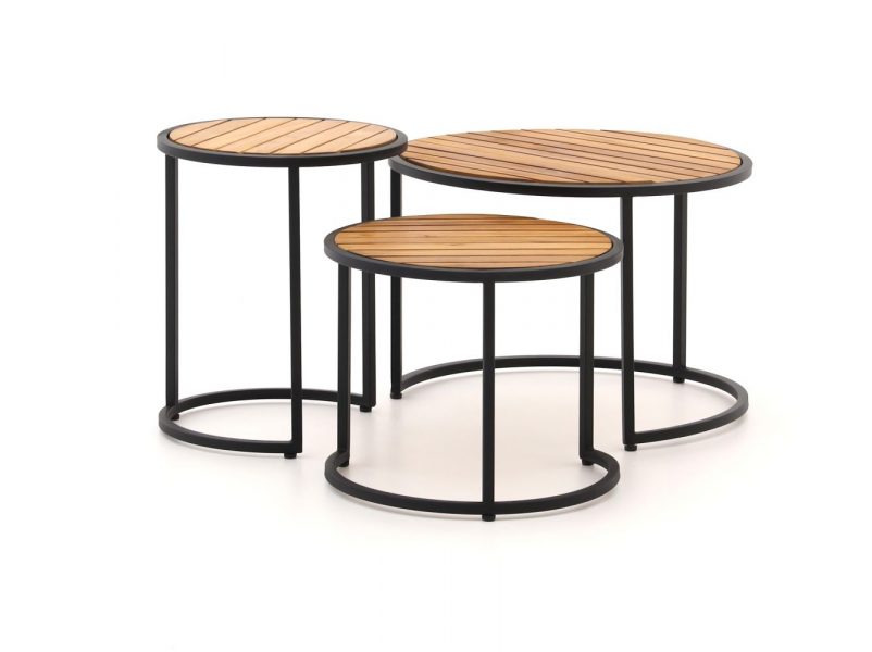 Forza Mosi bijzet tuintafelset 3-delig - Laagste prijsgarantie!