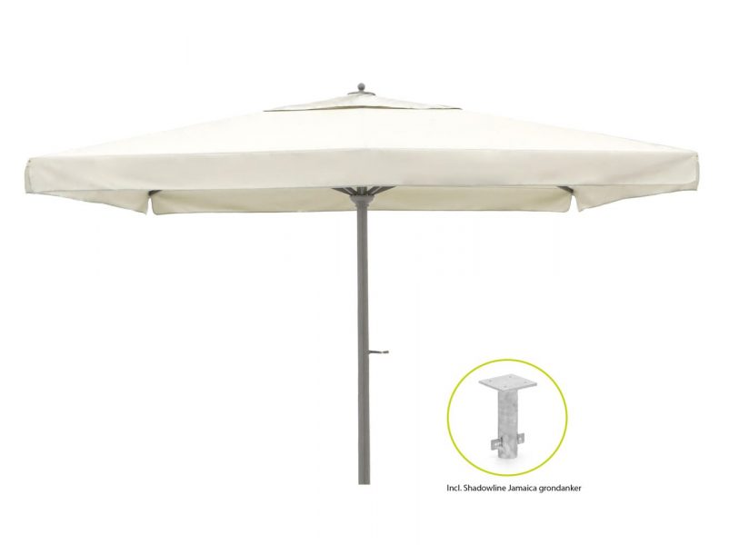 Shadowline Jamaica parasol 450x450cm - Laagste prijsgarantie!
