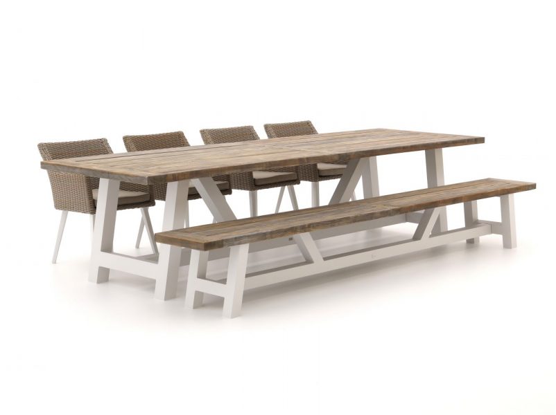 Manifesto Matese/Bresimo 330cm dining tuinset met bank 6-delig - Laagste prijsgarantie!