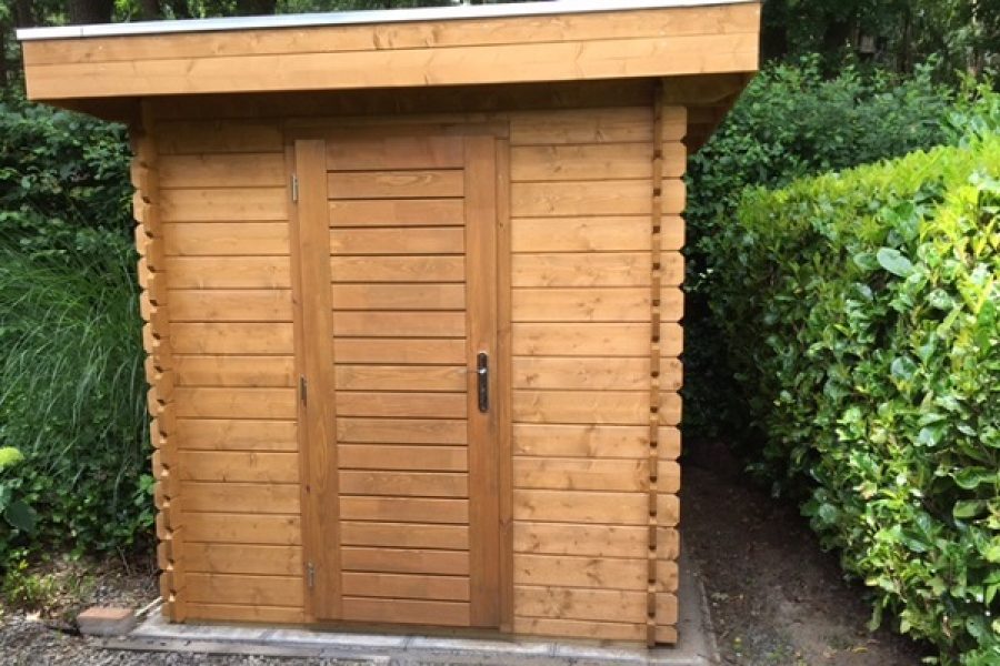 Blokhut/Tuinhuis Assen 220x220 cm 28 mm