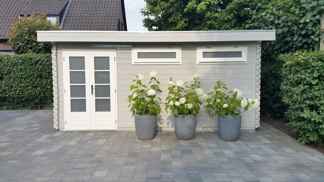 Blokhut/Tuinhuis Hillegom 500x300 cm 44 mm