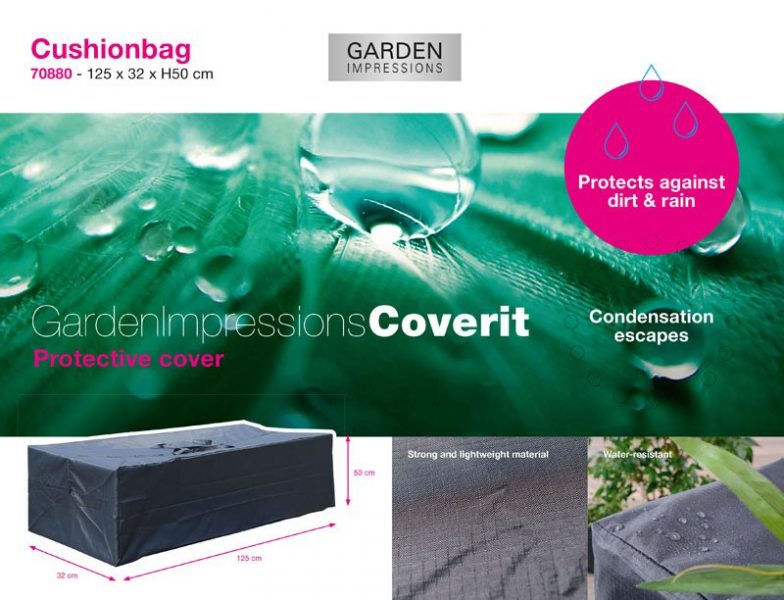 Garden Impressions kussentas 125 x 32 x 50 cm