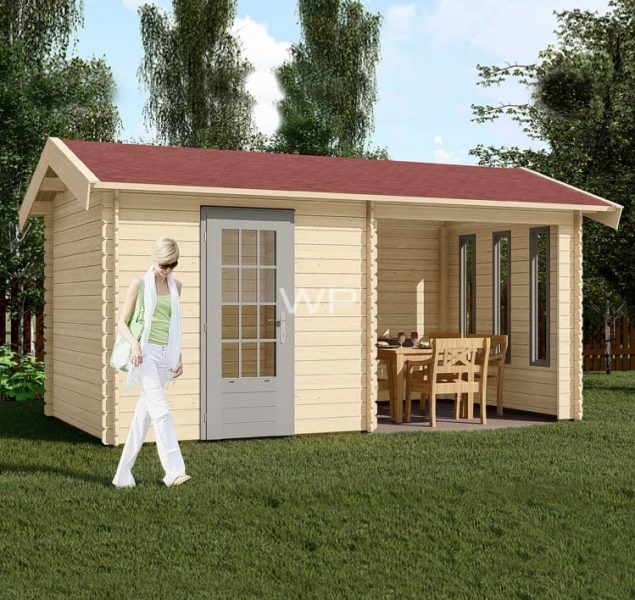 Woodpro Blokhut/Tuinhuis Heijen 500x250 cm