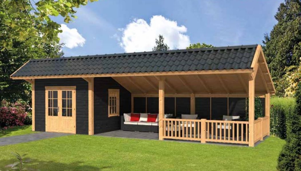 Lariks/Douglas Kapschuur Bergen L type 8 678x306 cm