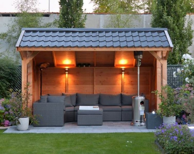 Douglasvision Kapschuur Comfort 405x320 cm - onbehandeld