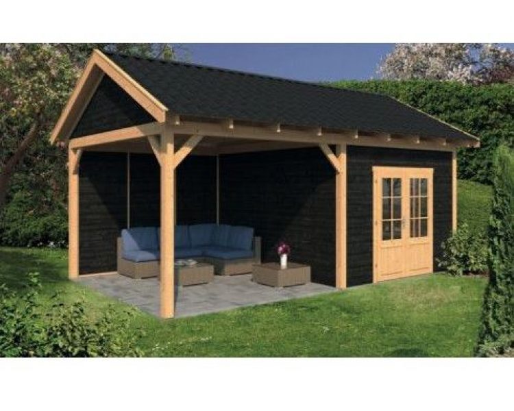 Lariks/Douglas Overkapping Hamar L type 3 478x395 cm