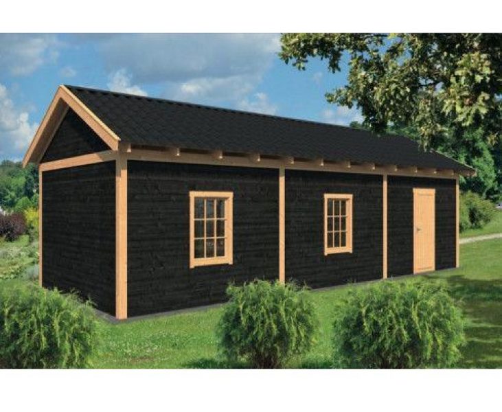 Lariks/Douglas Overkapping Hamar XL type 8 990x445cm