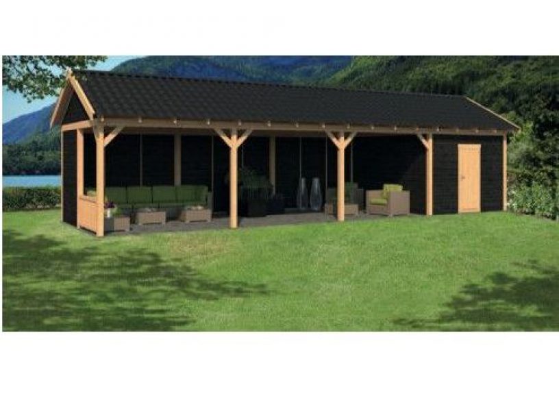 Lariks/Douglas Overkapping Hamar L type 10 903x395 cm