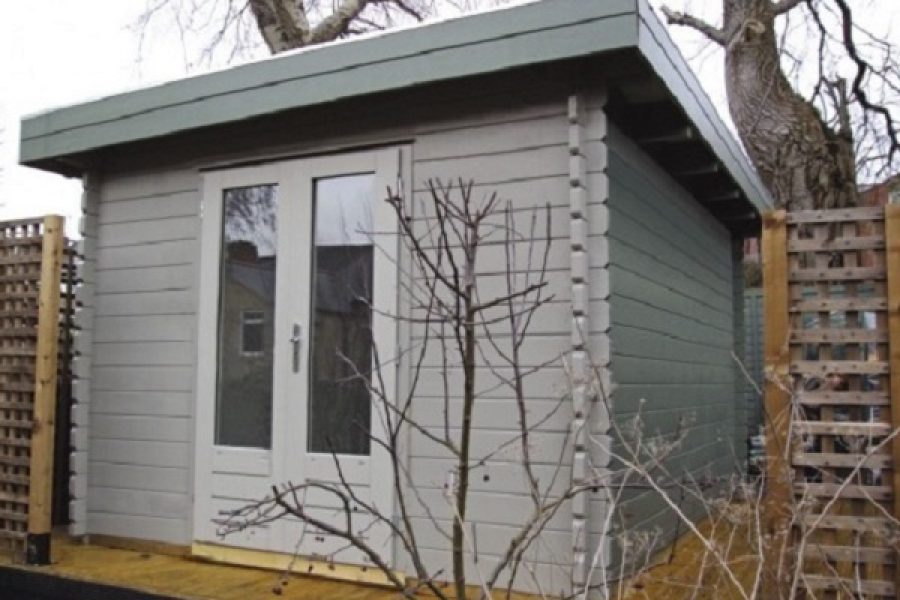 Lugarde Blokhut Laren 44mm 350x350 cm