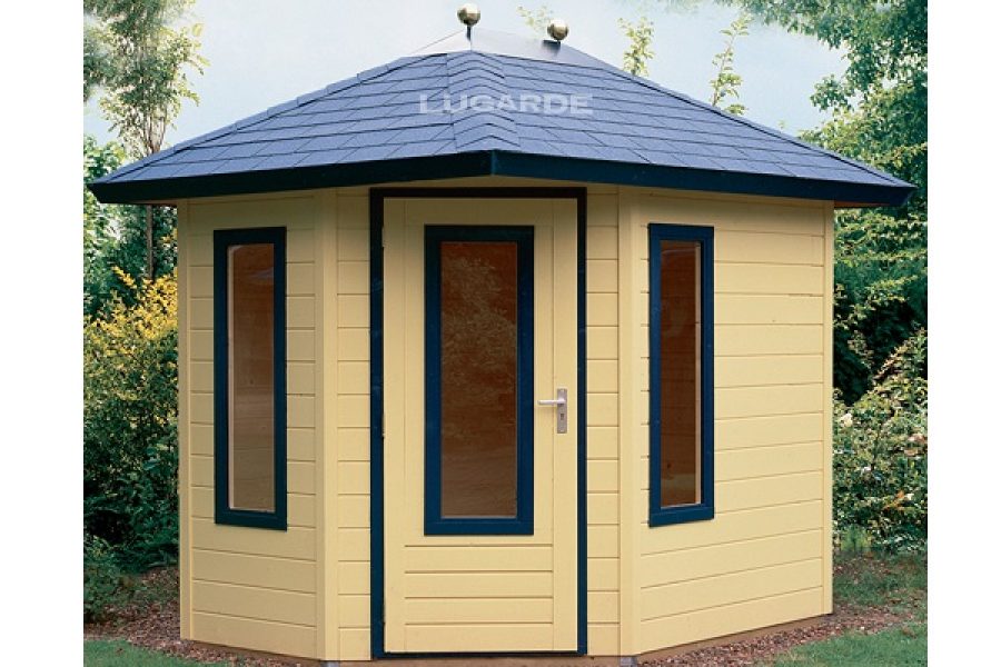 Lugarde Blokhut 5-Hoek Prima Veronica P55 - 180x240 cm