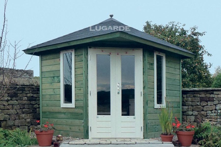 Lugarde Blokhut 5-Hoek Prima Kylie P566 - 240x240 cm