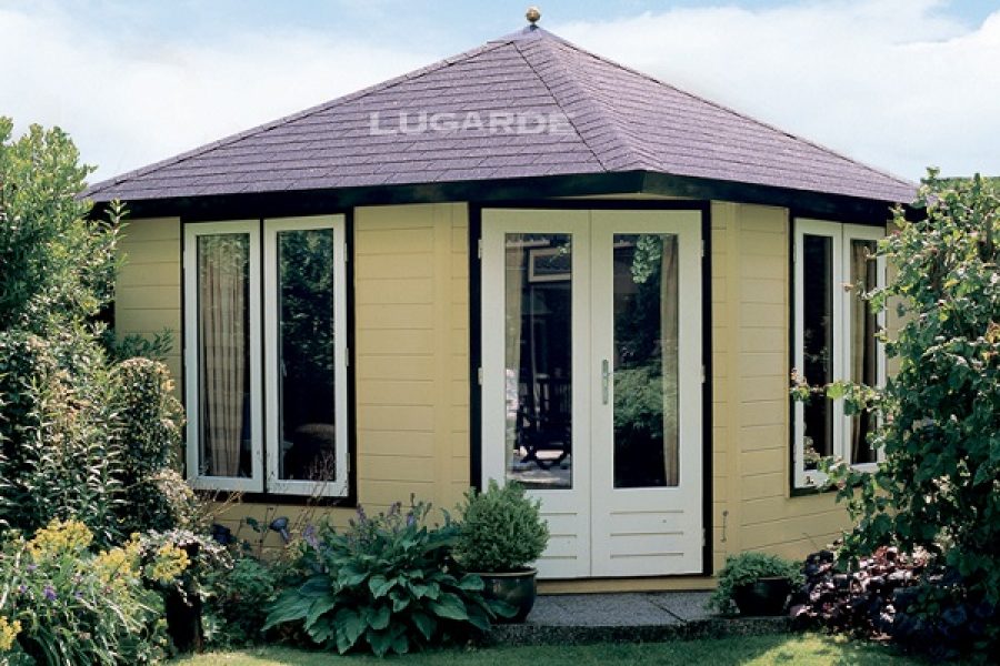 Lugarde Blokhut 5-Hoek Prima Azra P59 - 360x360 cm