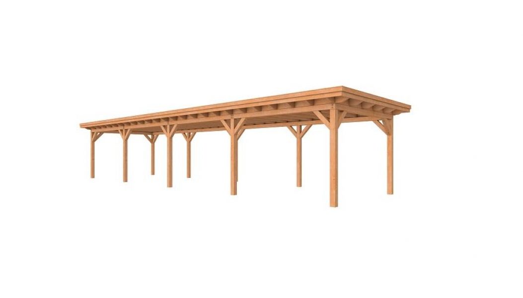 Douglasvision Overkapping Prestige 1400x360 cm - geïmpregneerd