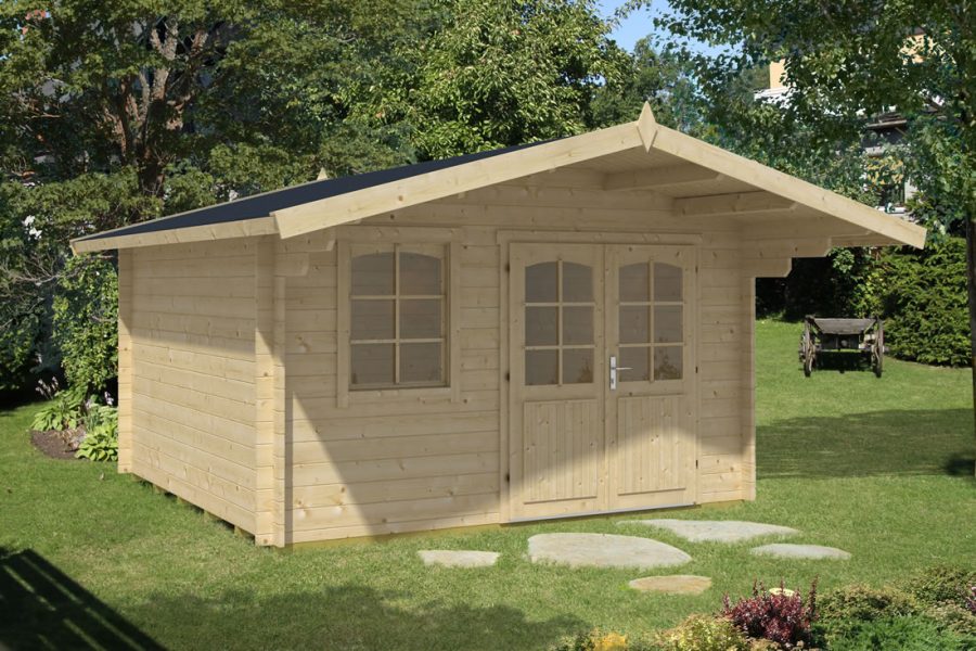 Blokhut Sauerland 1 380x320 cm - geïmpregneerd