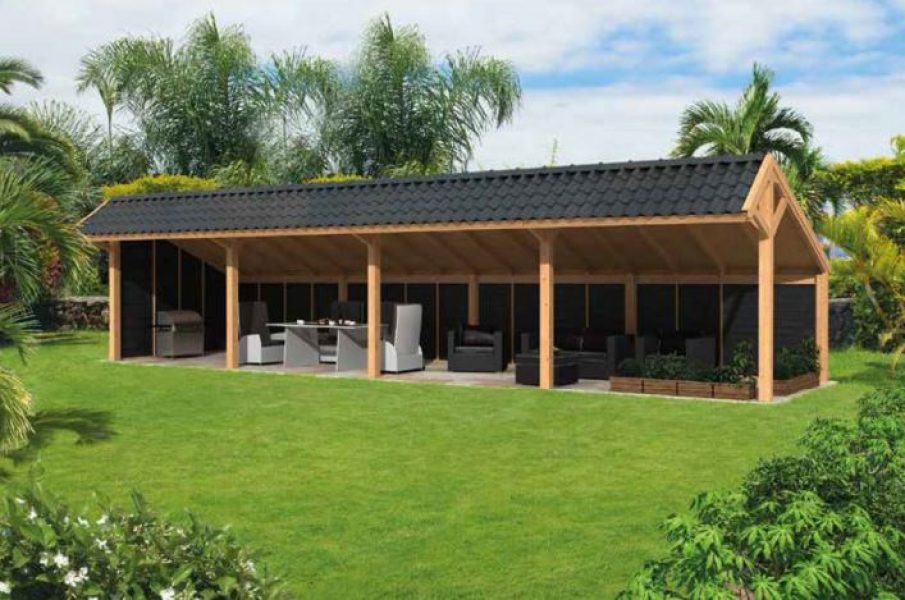 Lariks/Douglas Kapschuur Bergen XL type 10 1302x452 cm