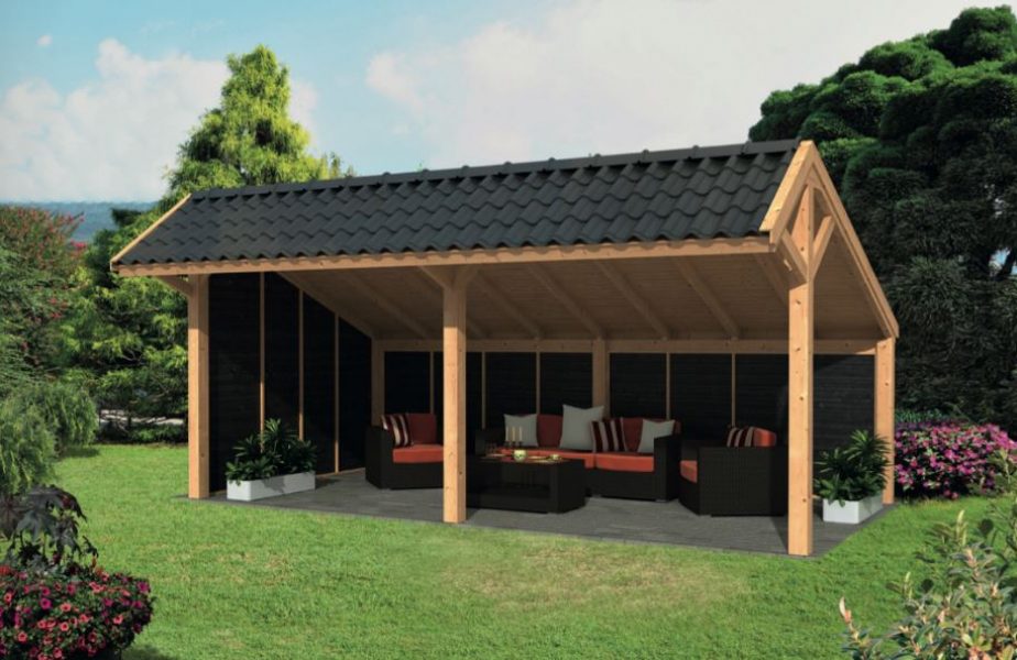 Lariks/Douglas Kapschuur Bergen L type 2 468x306 cm