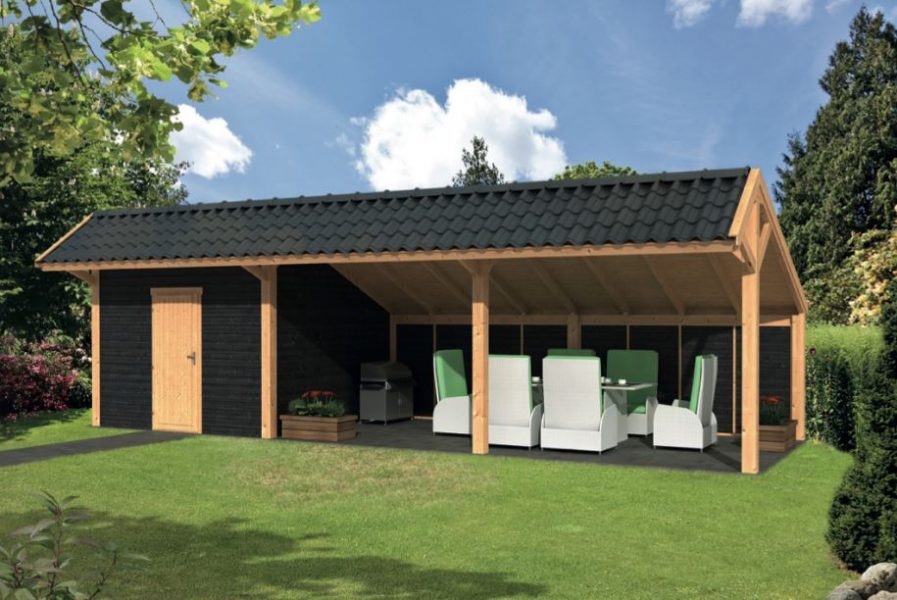 Lariks/Douglas Kapschuur Bergen XL type 7 989x452 cm