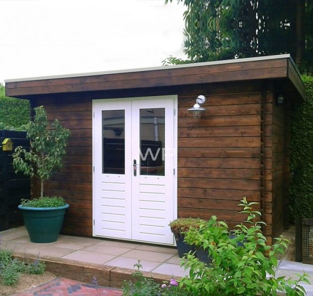 Blokhut/Tuinhuis Velp 350x200 cm 28 mm