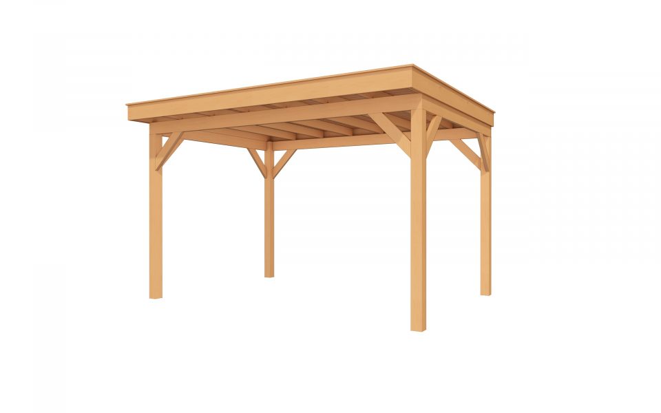 Buitenverblijf GRANDIOSE Plat dak - 400 x 270 cm