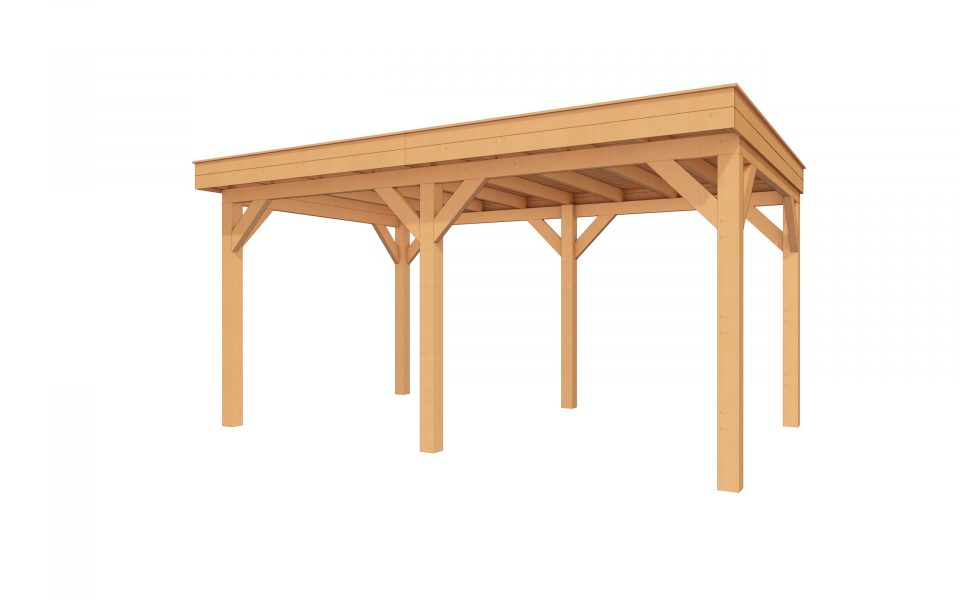 Buitenverblijf SUBLIME Plat dak - 500 x 300 cm