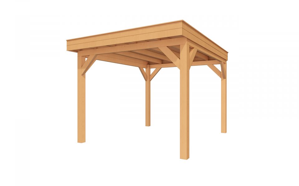 Buitenverblijf SUBLIME Plat dak - 300 x 350 cm