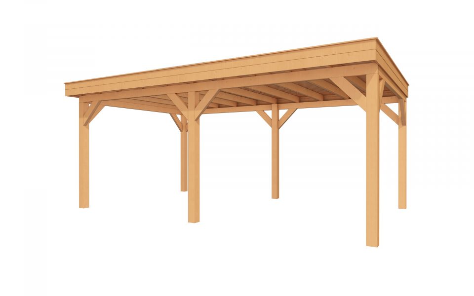 Buitenverblijf SUBLIME Plat dak - 600 x 350 cm