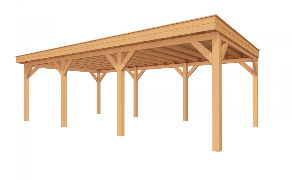 Buitenverblijf SUBLIME Plat dak - 800 x 400 cm