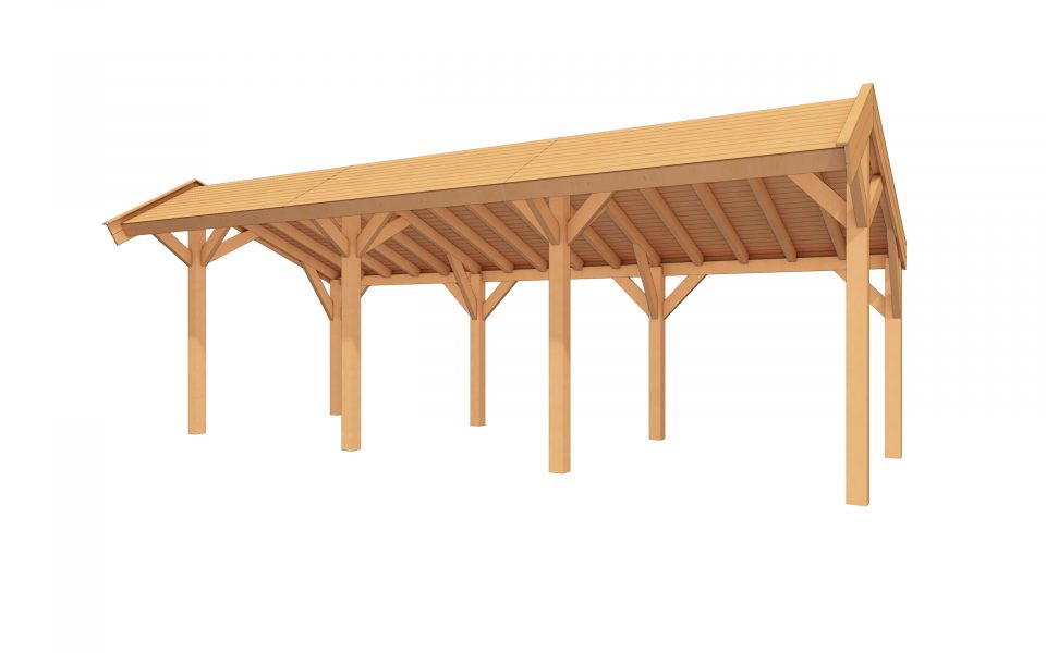 Buitenverblijf SUBLIME Kapschuur - 750 x 250 cm