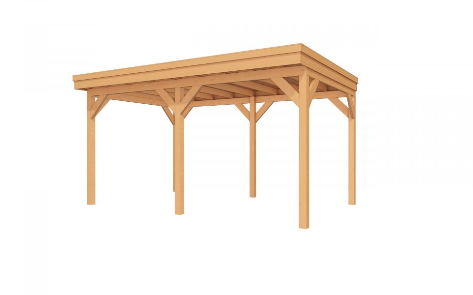 DHZ Buitenverblijf EASYLINE Plat dak - 500 x 300 cm